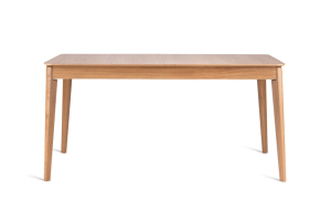 Stół FLOW (Blat okl. dębowa lakier natura - podstawa drewno dąb )  