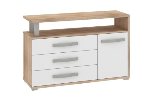 ANGEL - Komoda 1D3S_sonoma jasna_biały połysk a.jpg