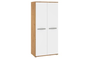 Szafa ANGEL 2D - dąb artisan-biały