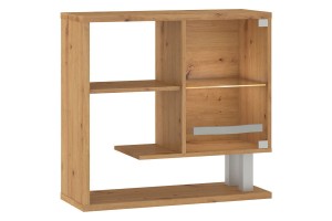 Witryna wisząca ANGEL 1W - dąb artisan