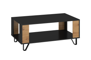 Ława BOSS - czarny dąb-artisan