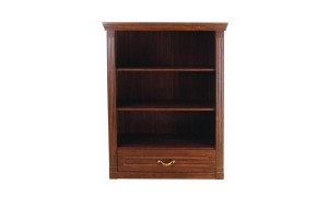 Regał z szufladą OPAL - kasztan