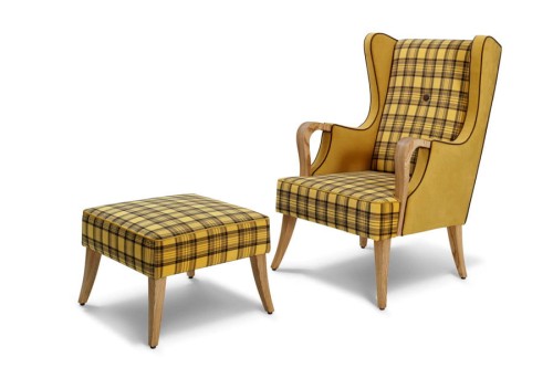  Fotel MILANO z PUFĄ D-8