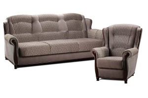 Komplet wypoczynkowy LEONARDO LUX ( wersalka z dwoma fotelami ) - ORFEUSZ BOBO (ZDJĘCIA POGLĄDOWE)