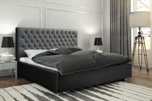 Łóżko sypialniane LOCO 160x200 cm - GKI DESIGN